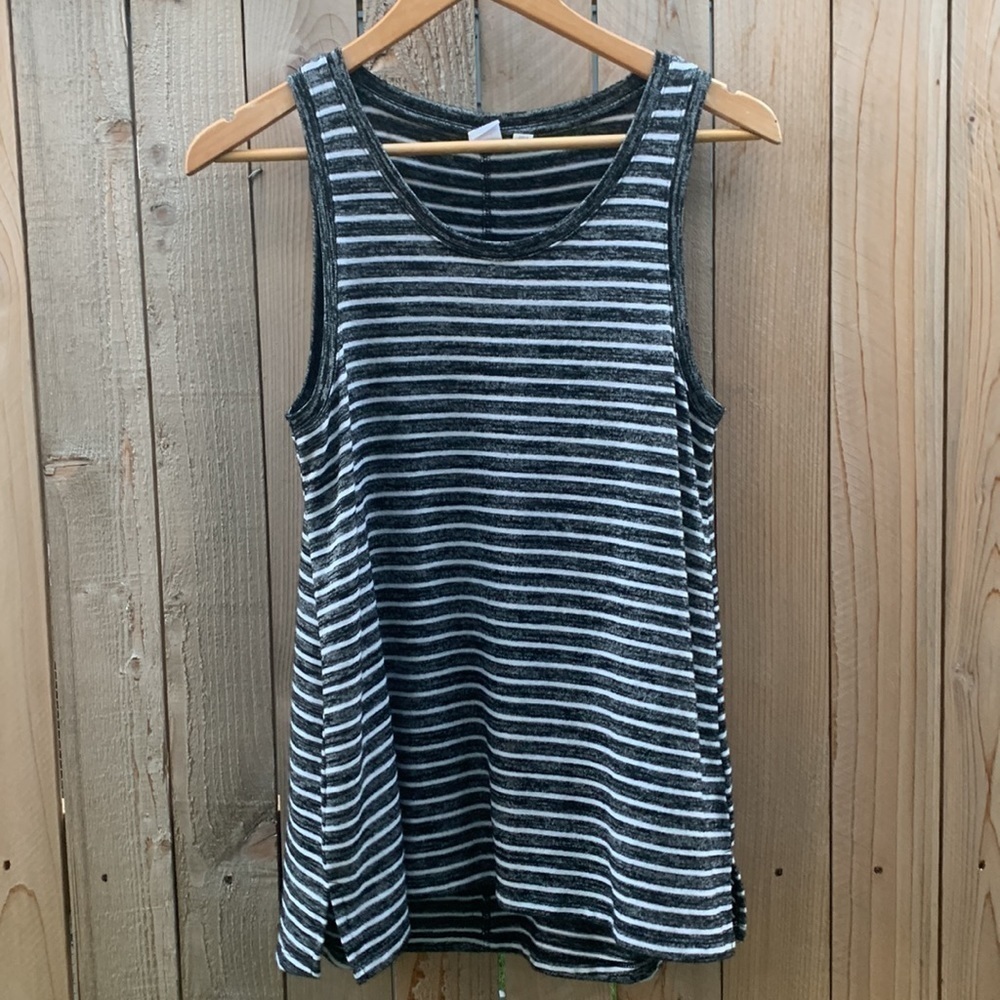 Gap striped sleeveless top size small